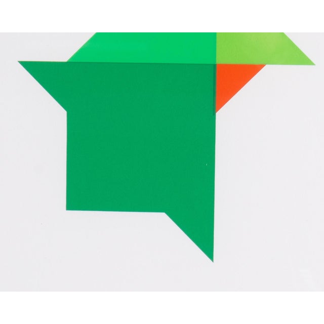 1990s 1995 “Konstruktion and Intuition” Serigraph Print by Anton Stankowski For Sale - Image 5 of 8