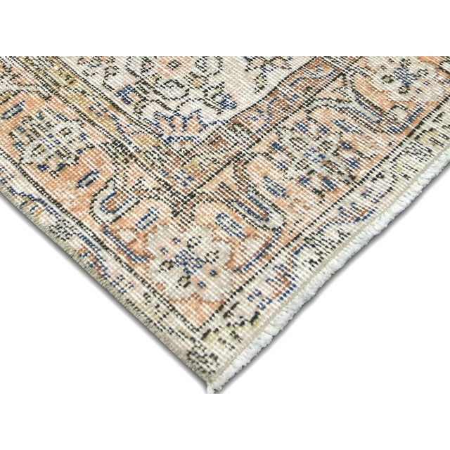 Transitional 1960s Turkish Oushak Runner For Sale - Image 3 of 5