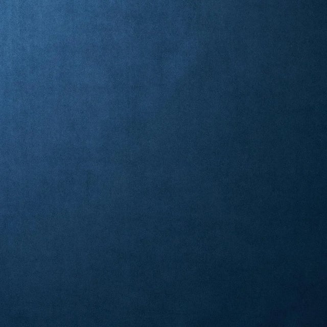 Schumacher Schumacher Vegan Suede Fabric in Indigo For Sale - Image 4 of 4