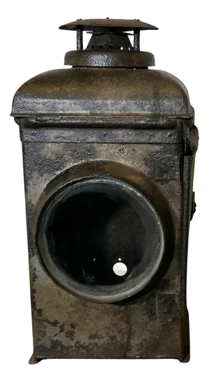Adlake 55 Railway Non Sweating Signal Lamp, 1940s