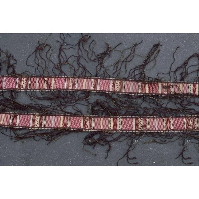 Tribal Vintage Handmade Turkman Tent Band For Sale - Image 3 of 4