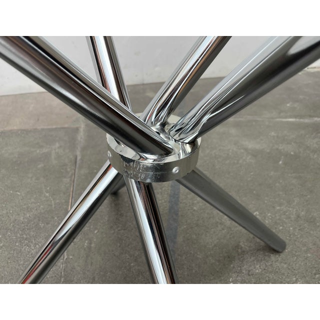 Mid-Century Modern Space Age Foldable Chrome Table Base, Finland, 1960s For Sale - Image 17 of 18