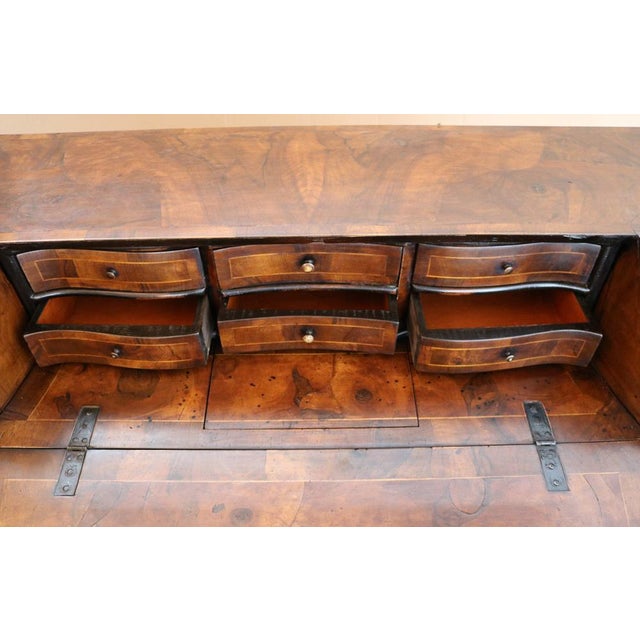 Walnut Lombard Dresser, 1970s For Sale - Image 3 of 17