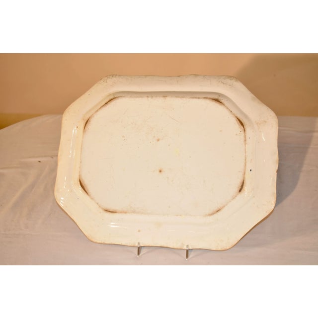 19th Century Blue Willow Platter For Sale - Image 9 of 10
