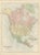 Antique North America Map from Bartholomew, 1884 For Sale - Image 10 of 10