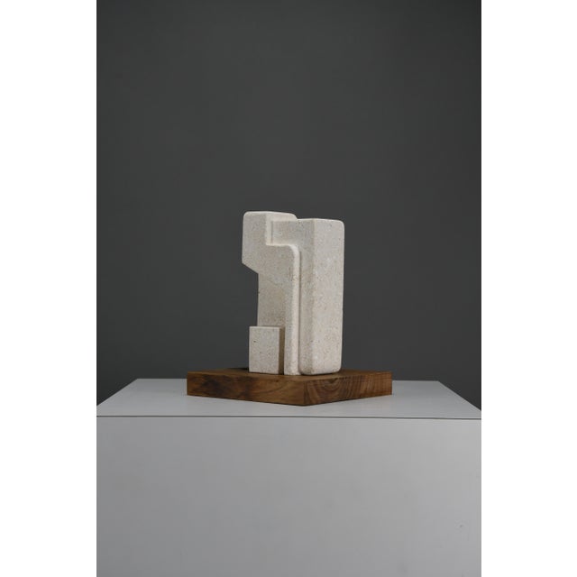 Stone Cabiddu Alberto, Fragments II Sculptural Study, 1998, Vicenza Stone For Sale - Image 7 of 11