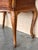 French Pair of Nightstand Tables With Crest & Carved Drawer and Cabriole Legs For Sale - Image 10 of 10