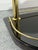 3-Tier Bar Trolley in Gold-Plated Metal and Smoked Glass, 1970 For Sale - Image 10 of 13