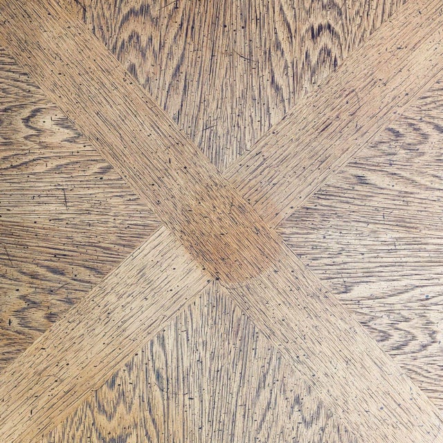 Vintage Octagonal Wood End Table With Open Shelf For Sale In San Francisco - Image 6 of 6