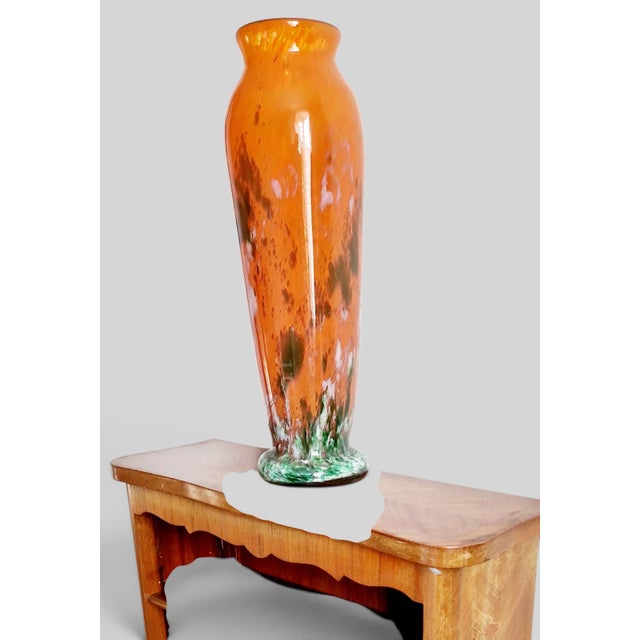 Marble Vase by Lorrain Nancy for Maison Daum, 1930s For Sale - Image 11 of 18