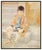 Figurative Mid 20th Century The Young Observer, Lucien Philippe Moretti For Sale - Image 3 of 5