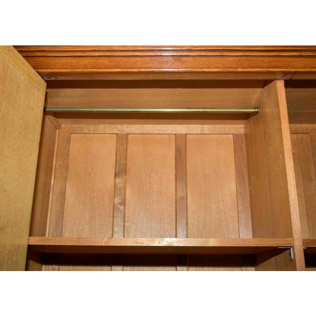 French Art Deco Cabinet With Parquetry Veneer, Attributed to Jules Leleu For Sale - Image 13 of 13