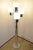 Floor lamp by Gaetano Sciolari for Mazzega from the 1960s. The floor lamp consists of 4 lamps, each fitted with an E14...