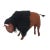 Annalee Handpainted Wool Fleece & Felt Buffalo Figure, 1997 For Sale