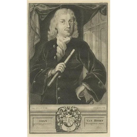 Ioan Van Hoorn, Esteemed Governor-General of the VOC, Dutch East Indies, 1724, Print For Sale - Image 6 of 6