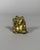 Bronze Ornamental Sculpture, Han Dynasty, 206 BC-220 AD, Gilded Bronze Bear, Archaeology, China For Sale