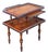 Etagere Coffee Table with Two Shelves in Walnut, 1800 For Sale