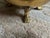 Metal Hammered Brass Cachepot With Paw Feet For Sale - Image 7 of 9