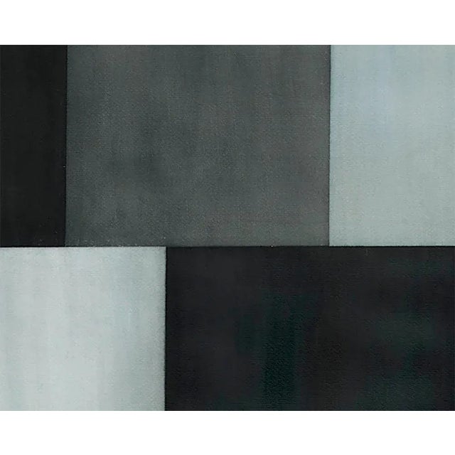 Abstract Tom McGlynn "Test Pattern 4 (Grey Study)", Painting For Sale - Image 3 of 4