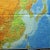 1970s Large Vintage People's Republic of China Poster Wall Chart Rollable Map For Sale - Image 5 of 6