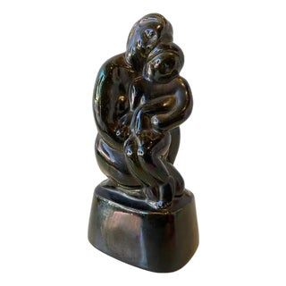 1920s Arko Ceramic Sculpture by N. Berger Entitled Maternity For Sale