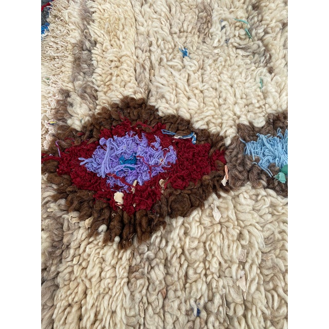 1990s Azilal Vintage Wool Rug For Sale - Image 5 of 10