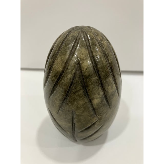 Vintage Italian Alabaster Owl For Sale - Image 4 of 5