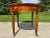 Vintage Henredon Federal-Style Round Center Table | Traditional Neoclassical Occasional Table with Drawer & Brass Casters...