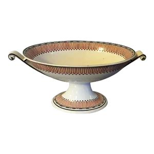 1790 English George III Wedgwood Creamware Fruit Bowl Centerpiece in the Etruscan Pattern