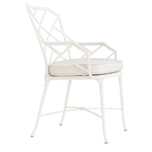 The Brown Jordan Calcutta Arm Chair is an iconic outdoor dining chair that blends timeless elegance with exceptional...