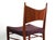 Minimal Danish Modern Contoured Walnut Dining Chairs (A Set of 4) For Sale In Orlando - Image 6 of 8