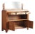 Art Deco Sideboard with Mirrored Top, 1930 For Sale