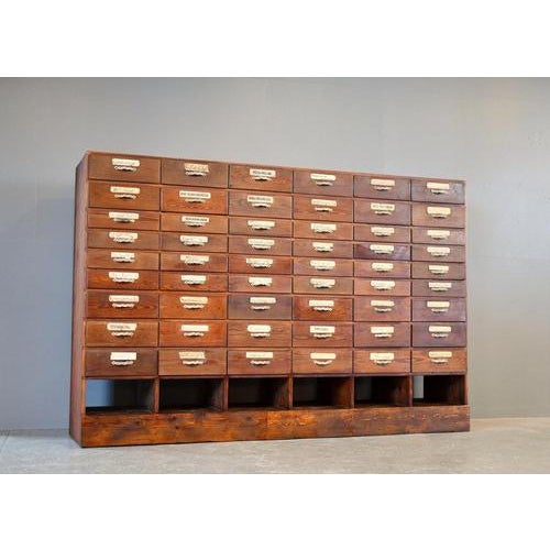 Art Nouveau Ironmongers Drawers, 1910 For Sale - Image 11 of 11