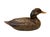 Vintage Hand Carved Wood Duck Decoy Figure / Statue / Object With Amber Eyes For Sale - Image 4 of 9