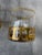 Mid 20th Century Vintage Culver Antigua 22k Gold Lowball Glasses Set of 3 For Sale - Image 5 of 13