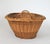Vintage Woven Wicker Laundry Basket For Sale In Milwaukee - Image 6 of 12