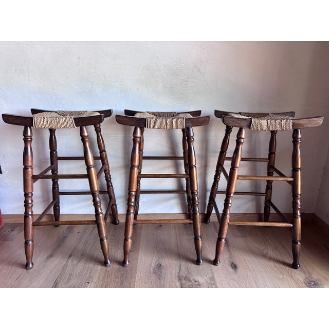 These evocative and soulful bar chairs add a sense of place, history and materiality to a space, whether you're decorating...