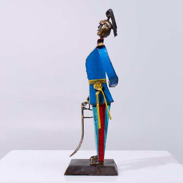 Manuel Felguérez Manuel Felguérez Mid-Century Mexican Metal Toy Soldier (1 of 7) For Sale - Image 4 of 9