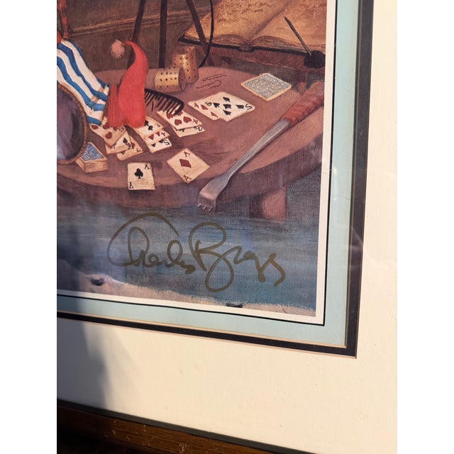 Charles Bragg Signed Serigraph Fantastic color serigraph by listed artist Charles Bragg (1931-2017) Titled "King of Me's"