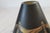 Metal Pair of Vintage Tapered Cone-Shaped Toleware Metal Lamp Shades For Sale - Image 7 of 13
