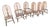 Vintage Solid Oak Bow-Back Windsor Dining Chairs - Set of 6 For Sale
