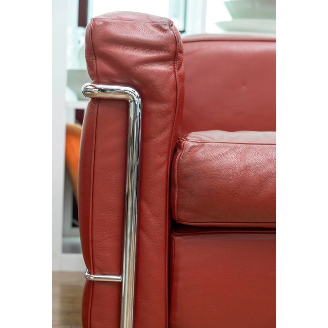 Two-Seater Sofa by Le Corbusier, Perriand, Jeanneret for Cassina, 1950s For Sale - Image 15 of 16