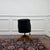 English Black Chesterfield Desk Chair For Sale - Image 4 of 8