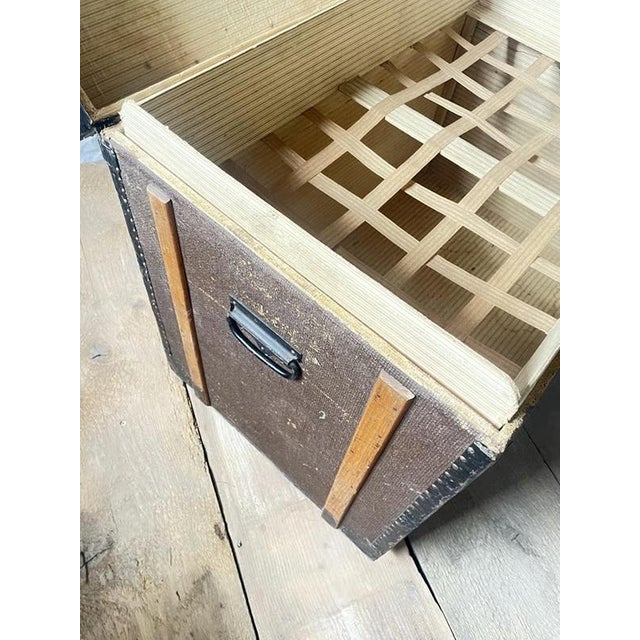 Railway Travel Trunk, Switzerland, 1916 For Sale - Image 6 of 10