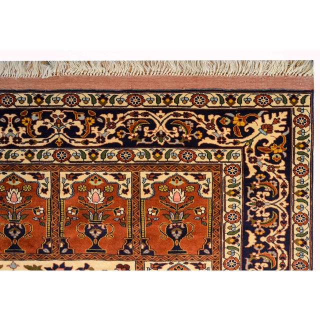 Red Vintage Sarakhs Tree-Of-Life Rug For Sale - Image 8 of 10