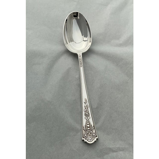 James Dixon & Sons 1980s Silver Dinner Spoon, Royal York For Sale - Image 4 of 15