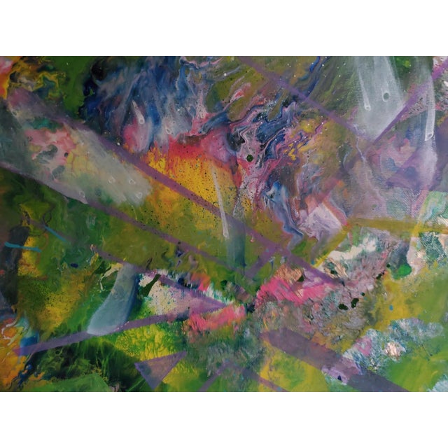 A very tranquil painting. the colors and effects of the modalities used creates feelings and reflections about your own...