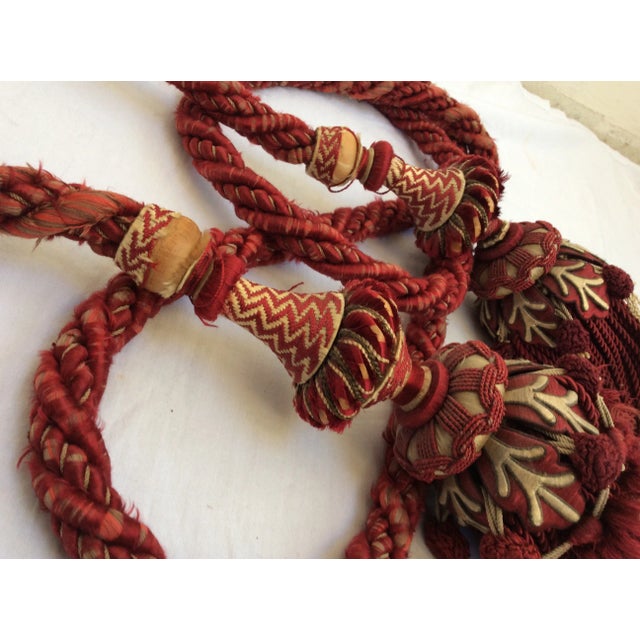 Old World Antique Textile Tassel For Sale - Image 5 of 8