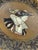 Renaissance Kayser Sohn, Renaissance Figures – Pair of Decorative Inlaid Mother of Pearl and Tortoiseshell Corviniello Chargers 11 3/8", Dated 1884 For Sale - Image 3 of 17