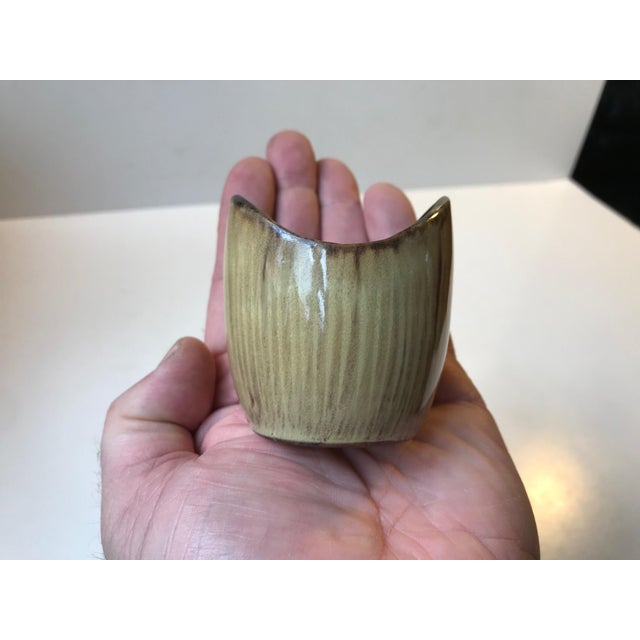 Danish Ceramic Vase by Ady Krøyer, 1950s For Sale - Image 6 of 11